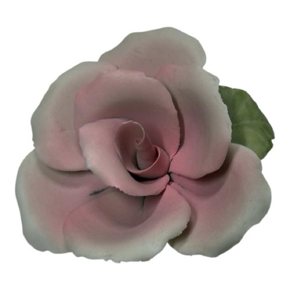 Napoleon Porcellane Pink Rose Flower Capodimonte